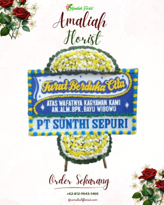 Papan Bunga Duka di Salawu