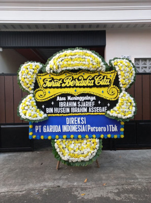 Papan Bunga Duka di Salawu